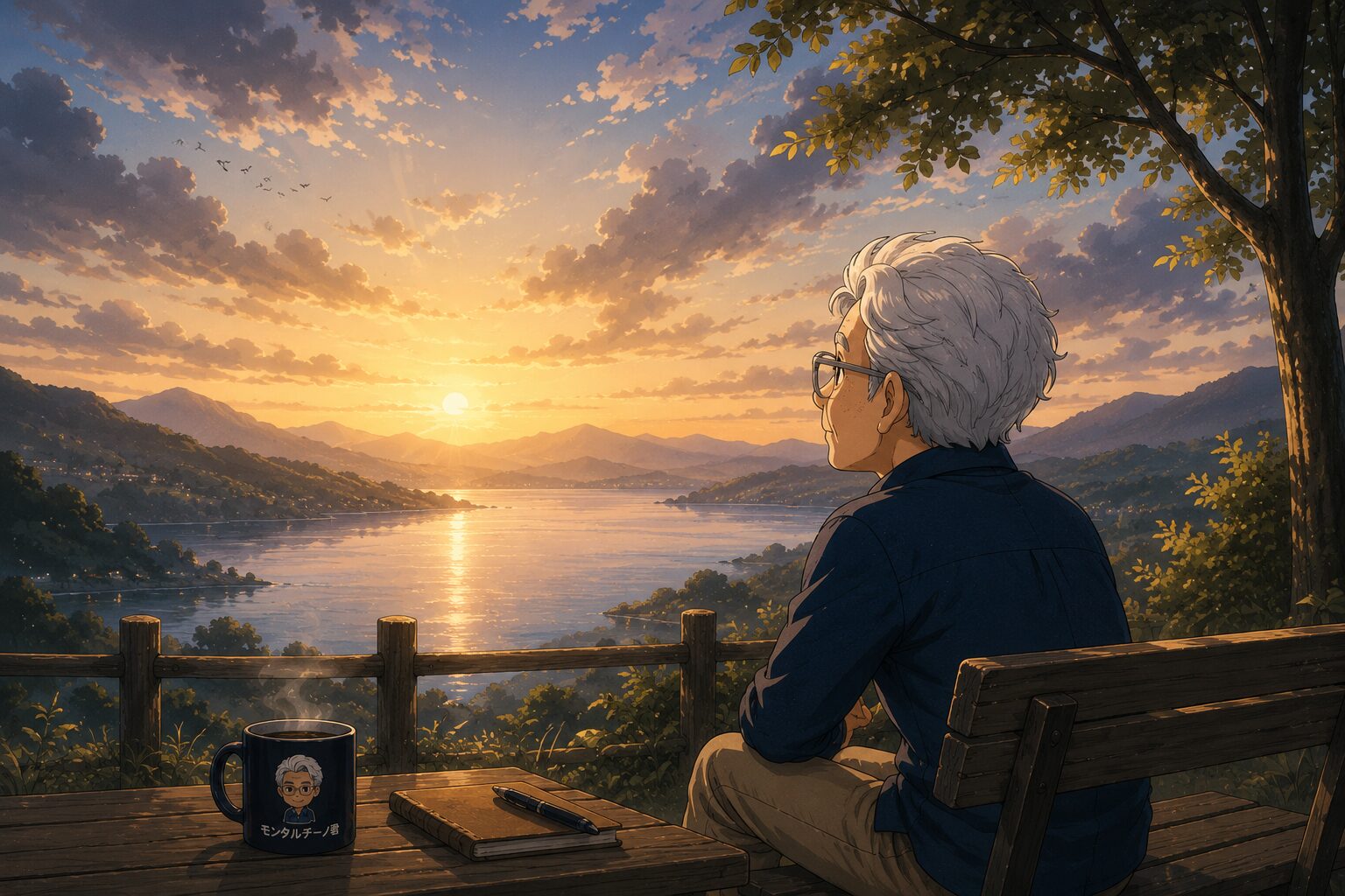 夕暮れのモンタル